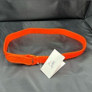 Christian Louboutin Bright Orange Belt (size 38 waist)